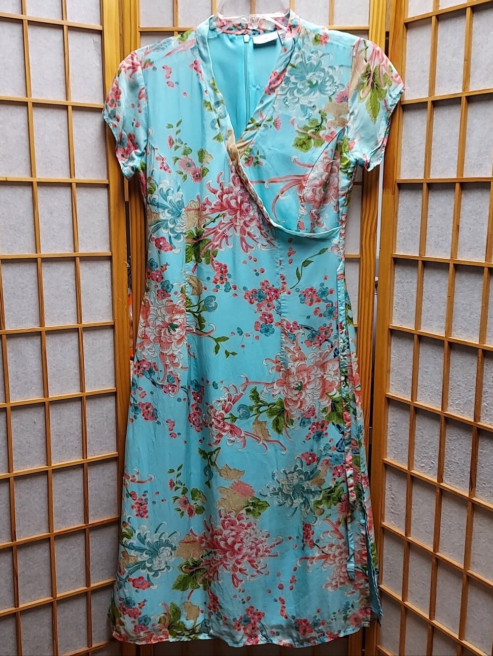🌸 Gorgeous Y2K Charlotte Russe Oriental Style Dress Juniors S Womens XS